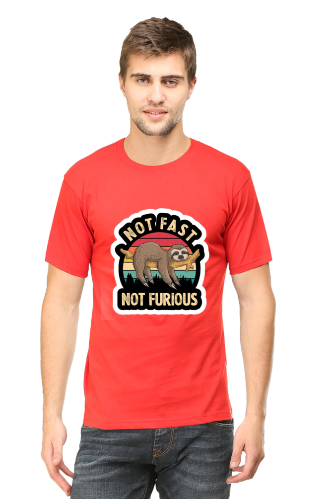 "Not Fast, Not Furious" Sloth T-Shirt