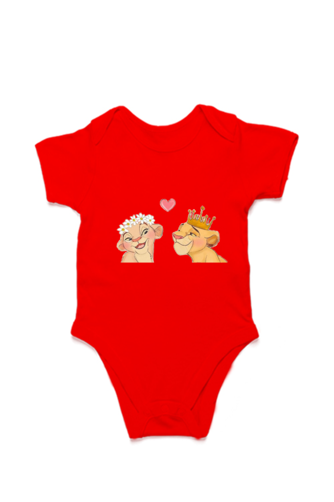 "Simba & Nala" Romper for Babies