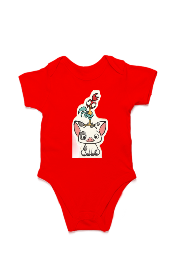 "Pua & Hei Hei" Romper for Babies