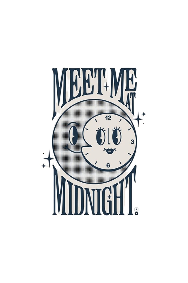 "Meet Me at Midnight" Full Sleeves T-Shirt