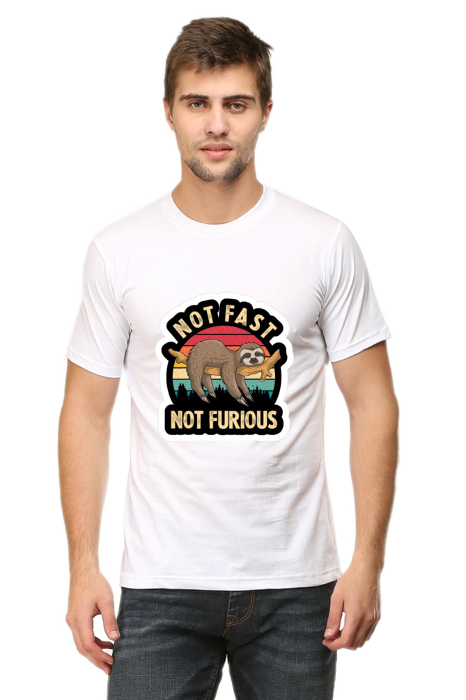 "Not Fast, Not Furious" Sloth T-Shirt