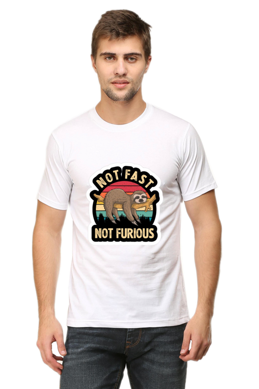 "Not Fast, Not Furious" Sloth T-Shirt