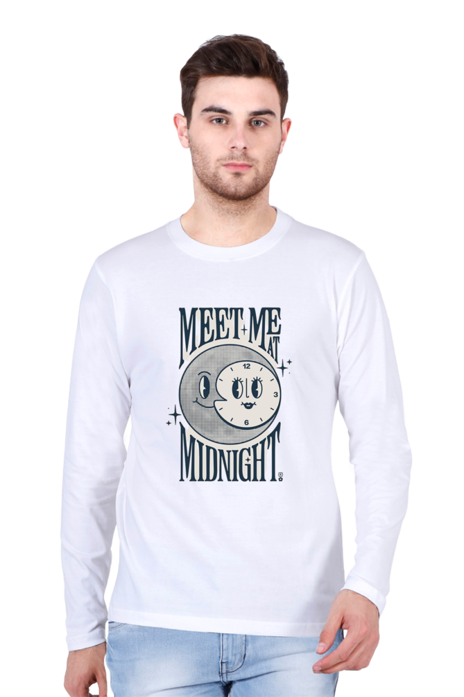 "Meet Me at Midnight" Full Sleeves T-Shirt