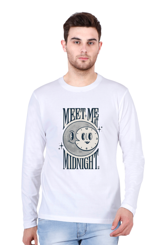 "Meet Me at Midnight" Full Sleeves T-Shirt