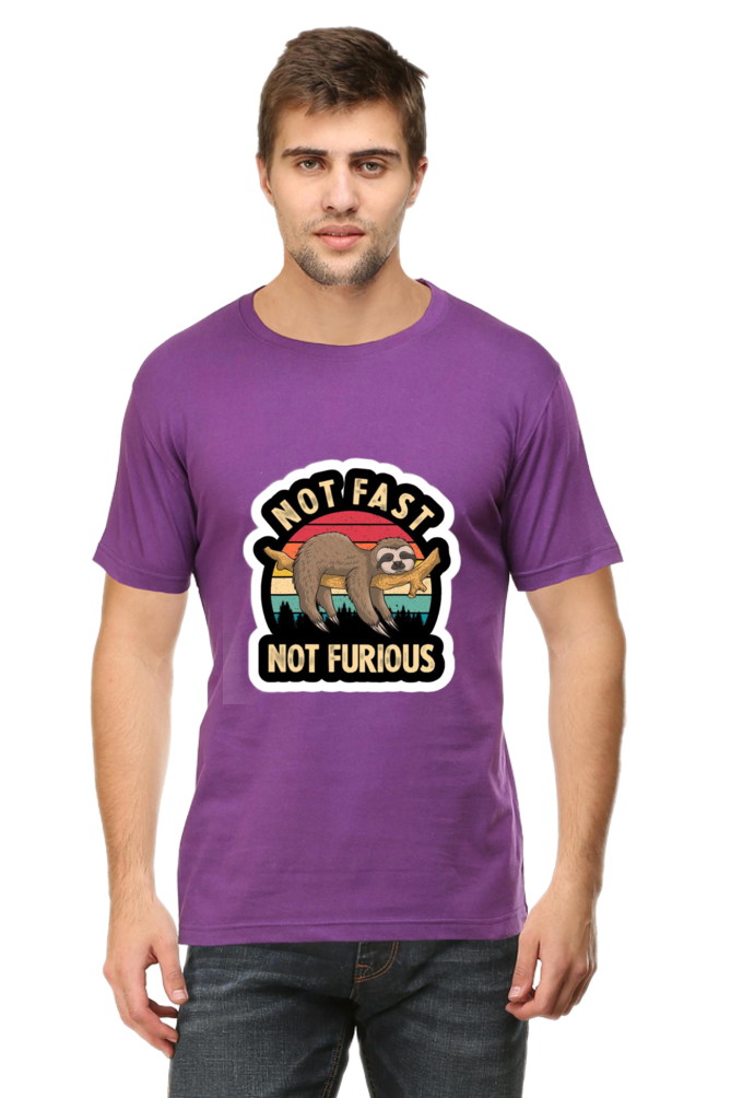 "Not Fast, Not Furious" Sloth T-Shirt