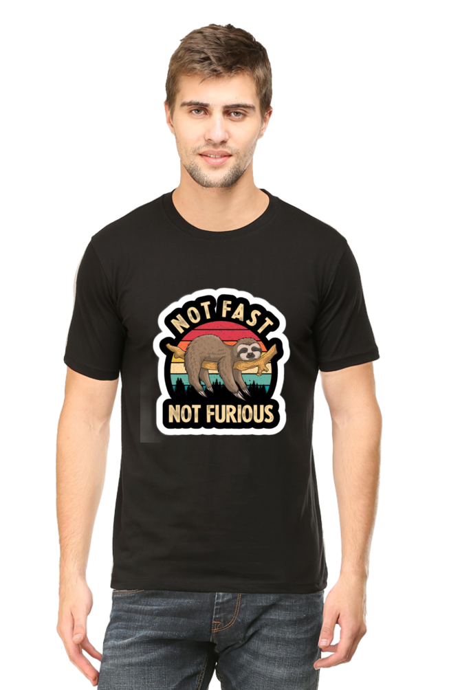 "Not Fast, Not Furious" Sloth T-Shirt