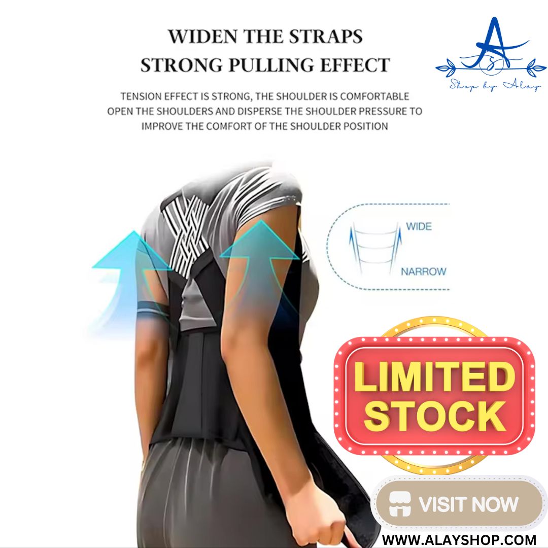 Adjustable Back Posture Corrector/ Slouching Relieve Pain Belt Women Men