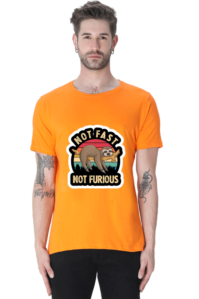 "Not Fast, Not Furious" Sloth T-Shirt