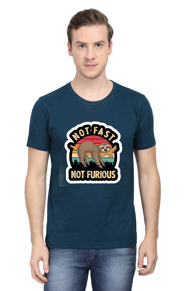 "Not Fast, Not Furious" Sloth T-Shirt