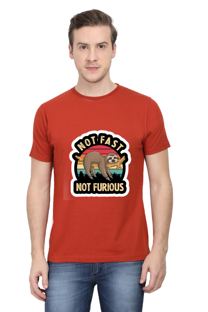 "Not Fast, Not Furious" Sloth T-Shirt