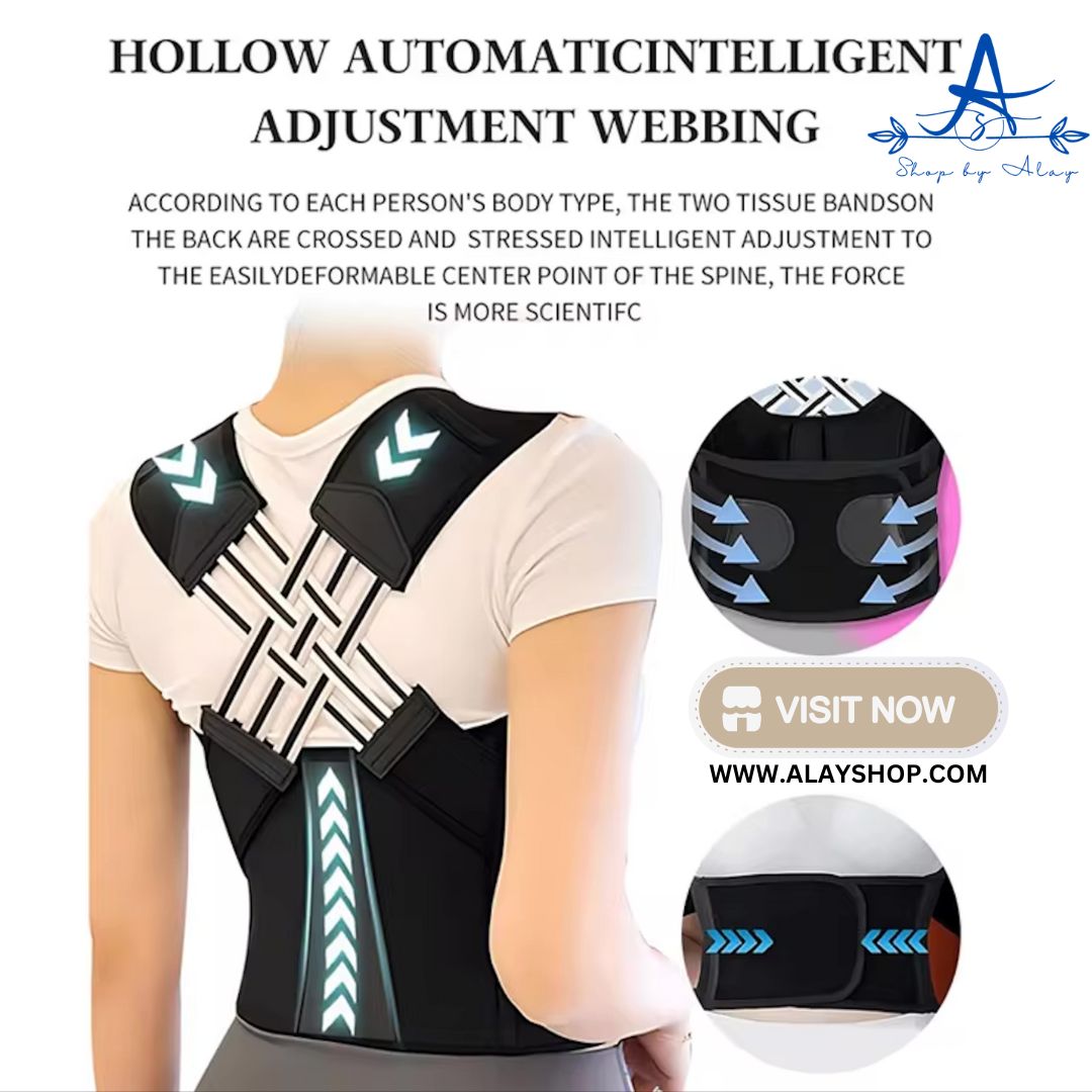 Adjustable Back Posture Corrector/ Slouching Relieve Pain Belt Women Men