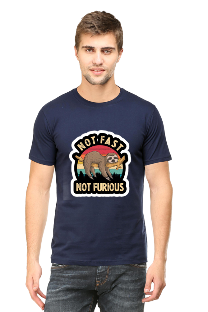 "Not Fast, Not Furious" Sloth T-Shirt