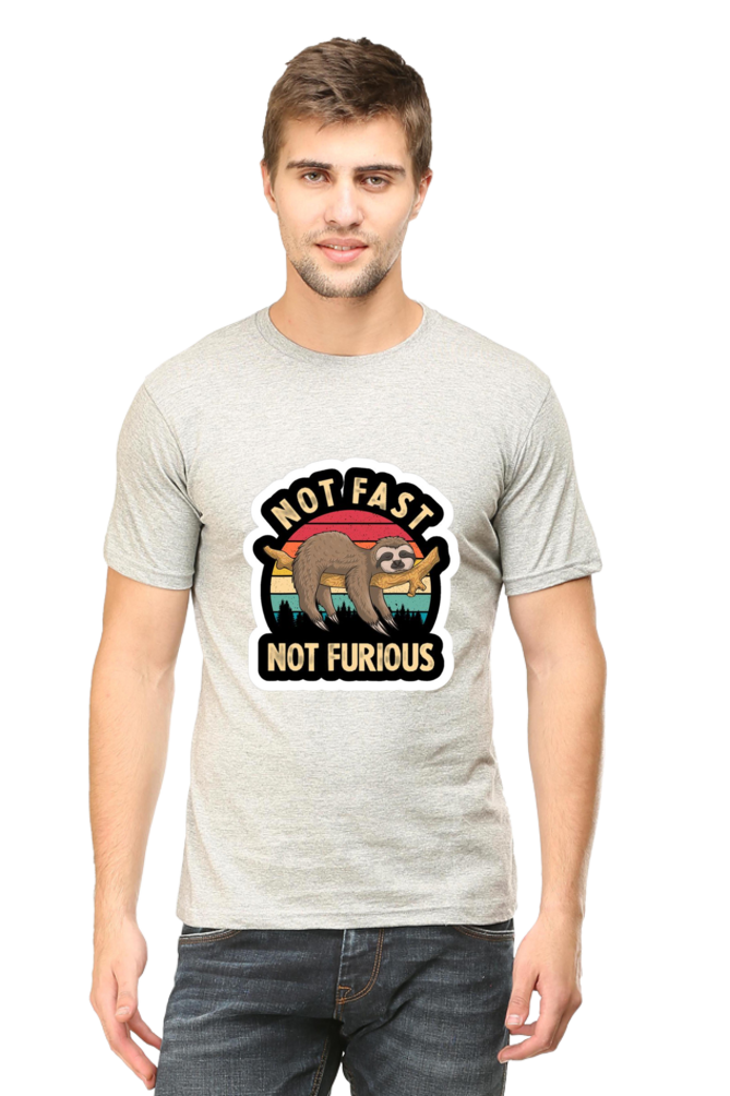 "Not Fast, Not Furious" Sloth T-Shirt