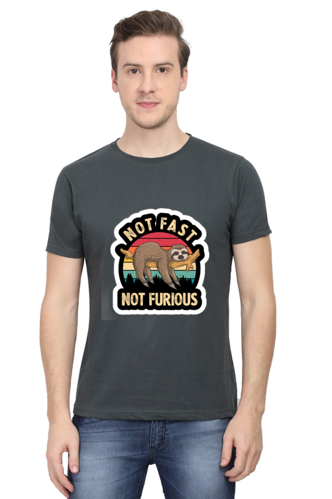 "Not Fast, Not Furious" Sloth T-Shirt