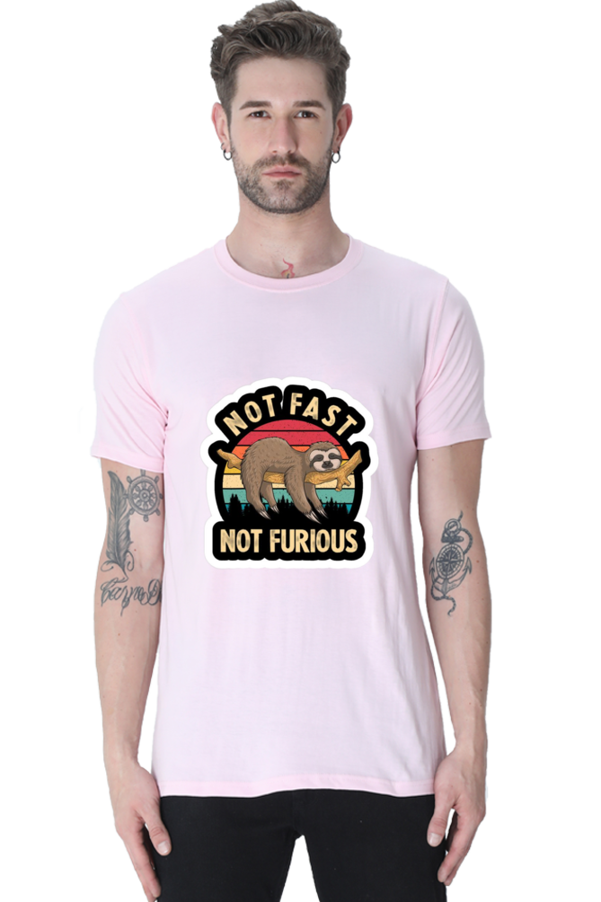 "Not Fast, Not Furious" Sloth T-Shirt