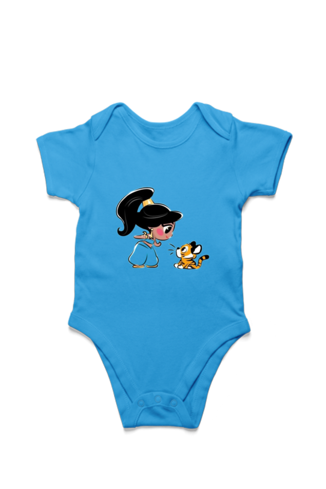 "Jasmine and Shere Khan" Romper for Babies