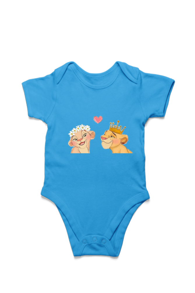 "Simba & Nala" Romper for Babies