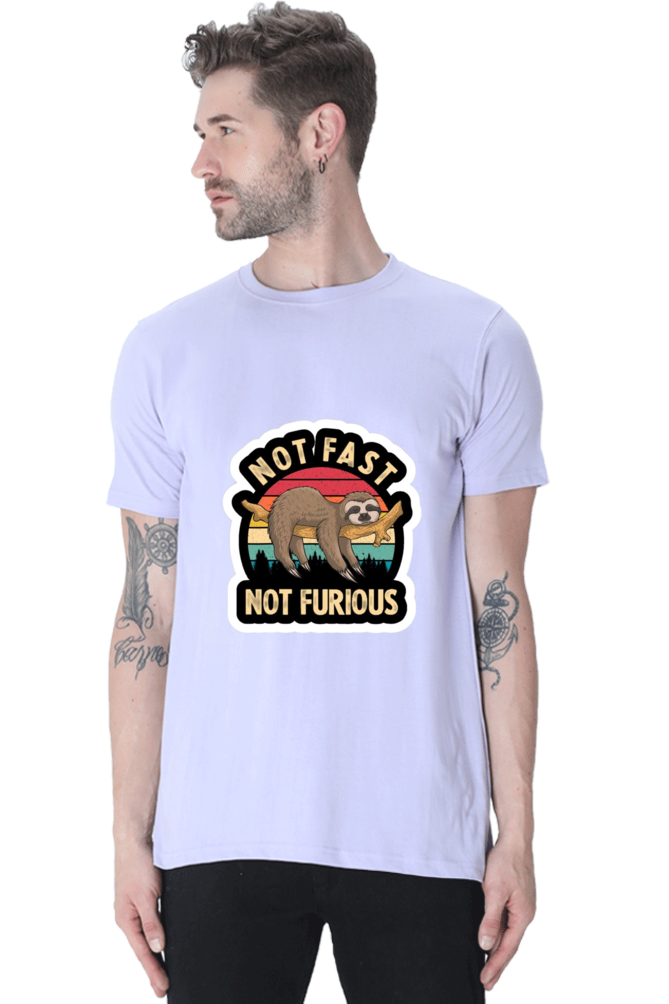 "Not Fast, Not Furious" Sloth T-Shirt