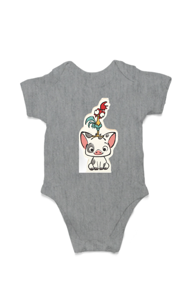 "Pua & Hei Hei" Romper for Babies