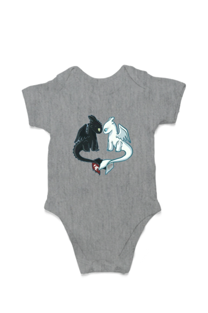 "Light Fury & Night Fury" Romper for Babies