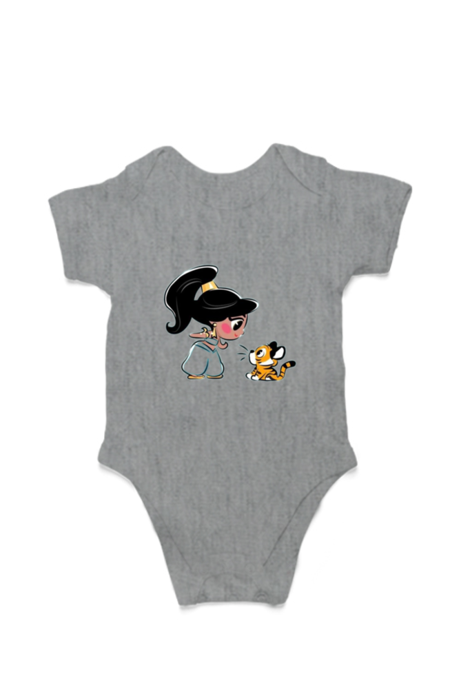 "Jasmine and Shere Khan" Romper for Babies