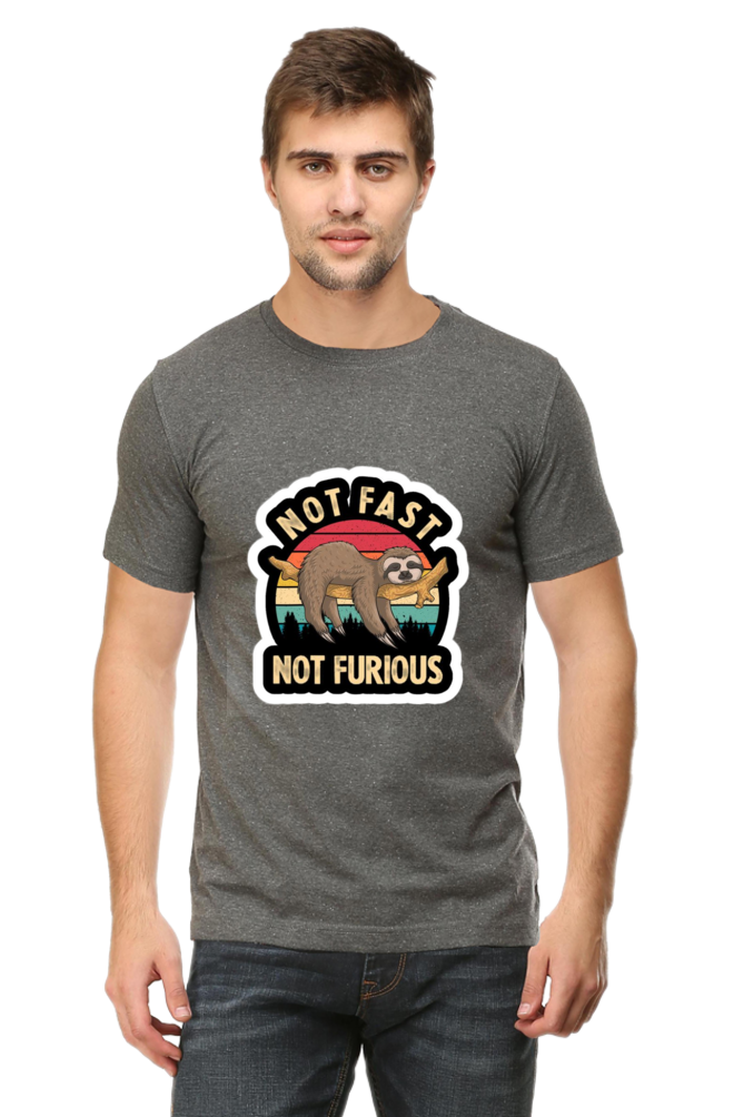 "Not Fast, Not Furious" Sloth T-Shirt