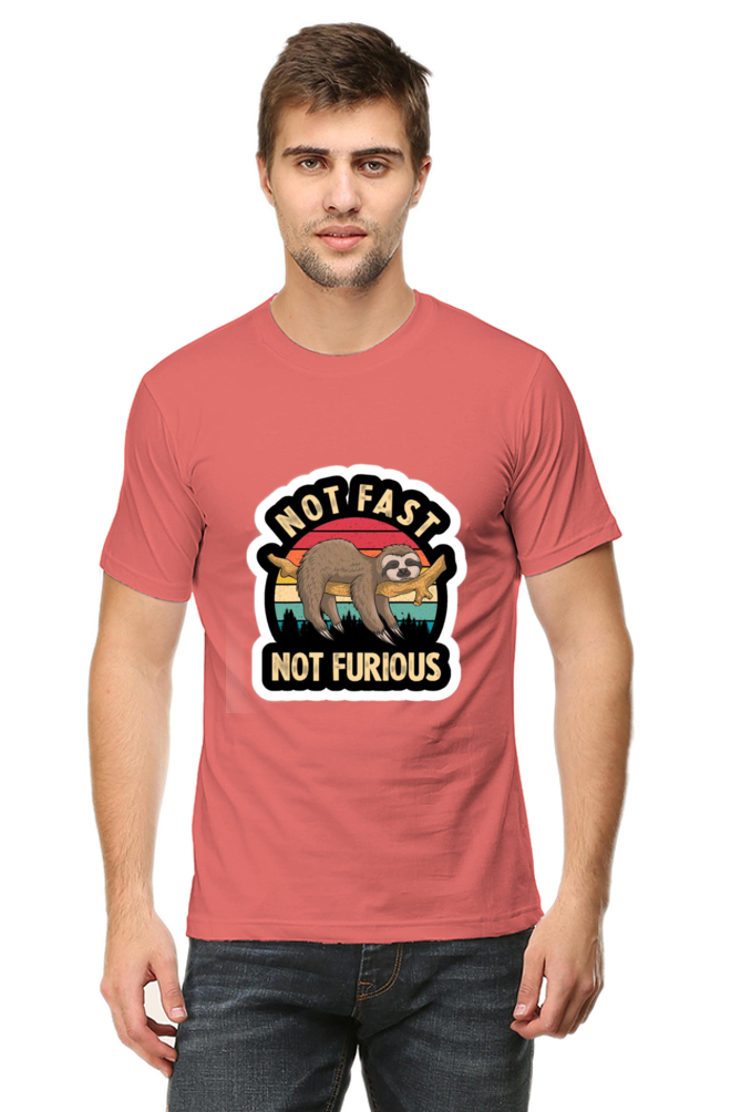 "Not Fast, Not Furious" Sloth T-Shirt