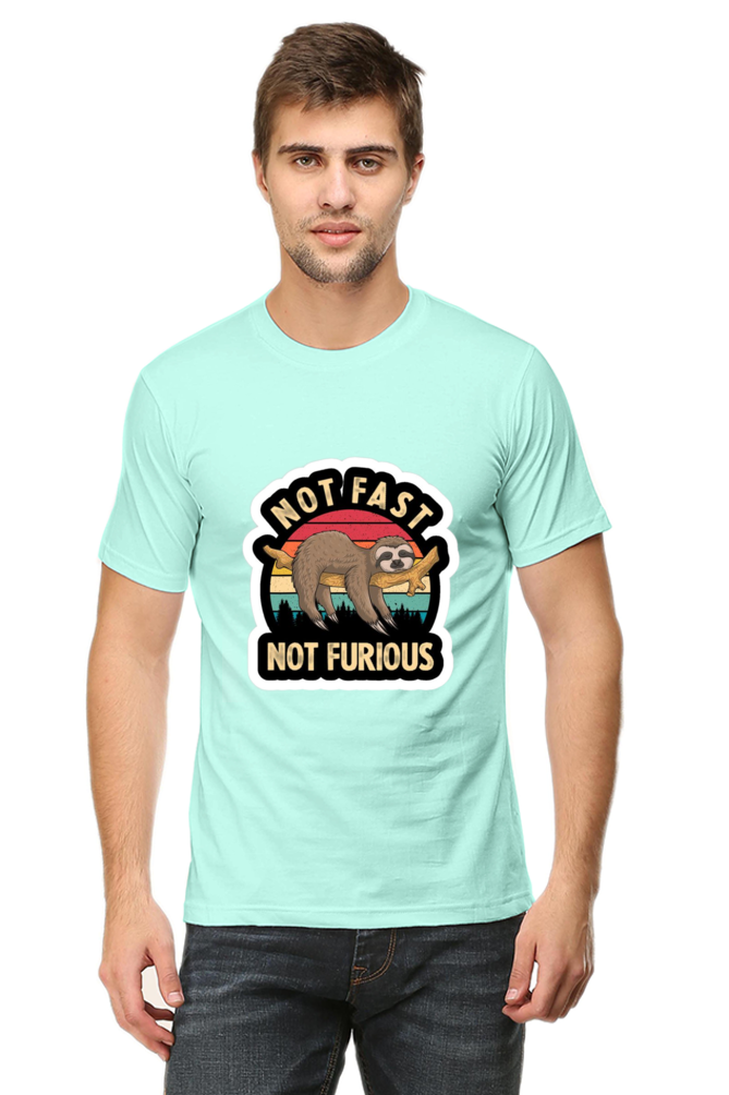 "Not Fast, Not Furious" Sloth T-Shirt