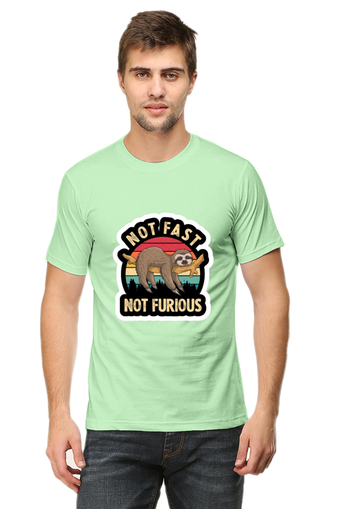 "Not Fast, Not Furious" Sloth T-Shirt