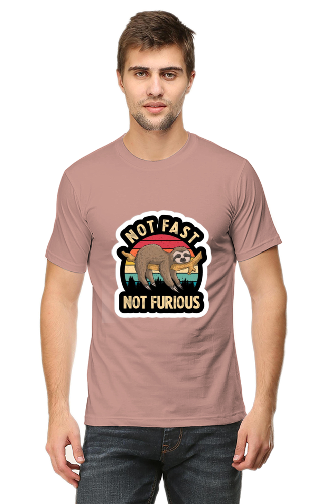 "Not Fast, Not Furious" Sloth T-Shirt