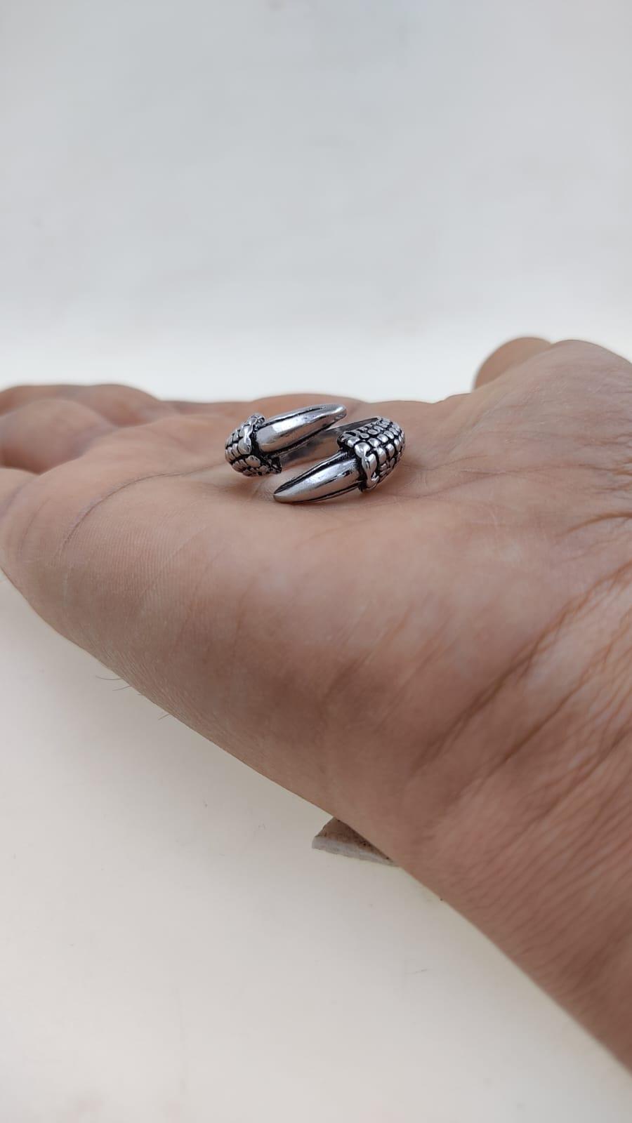 Saizen Silver Rings for Men