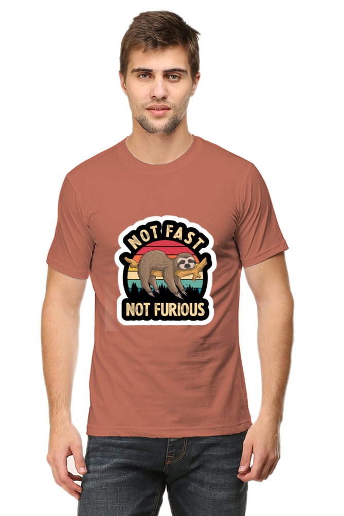 "Not Fast, Not Furious" Sloth T-Shirt