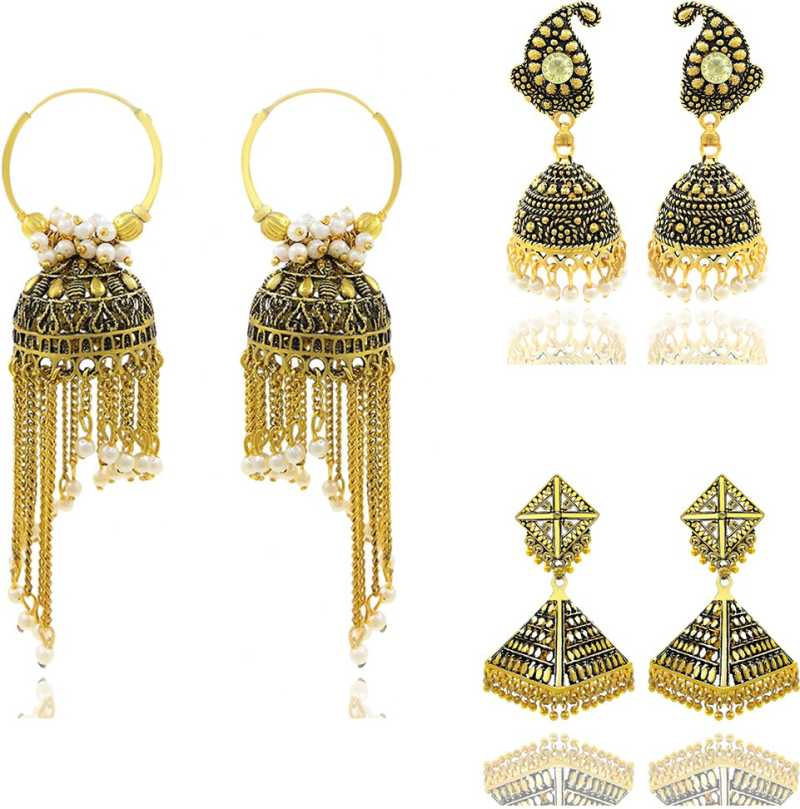 Traditional  Gold Plated Earring