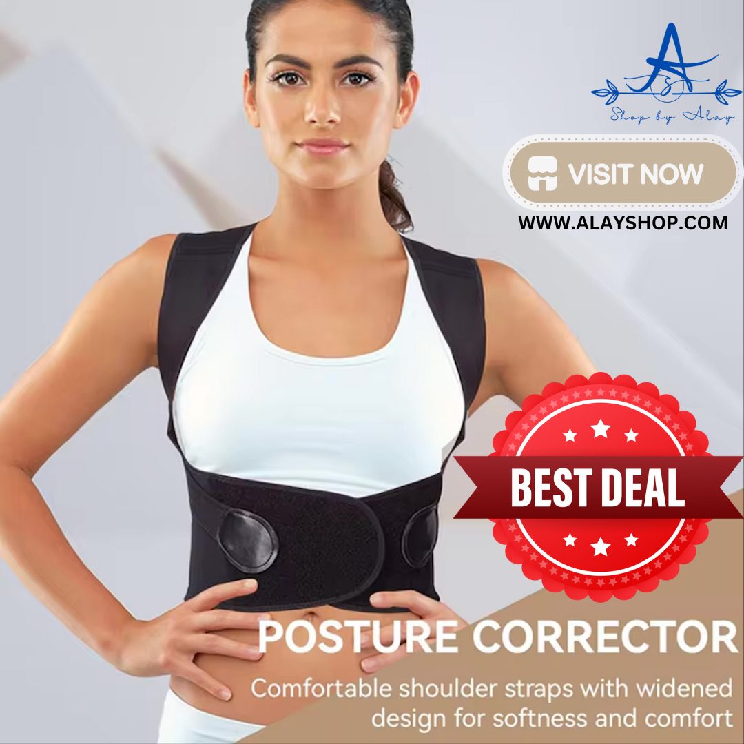 Adjustable Back Posture Corrector/ Slouching Relieve Pain Belt Women Men