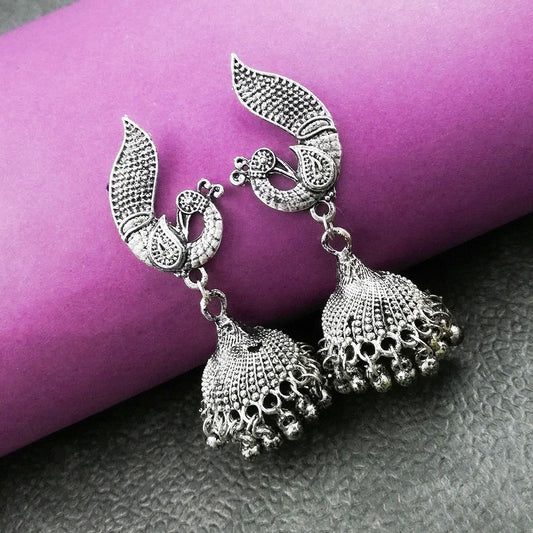 Glamorous Oxidized Earrings