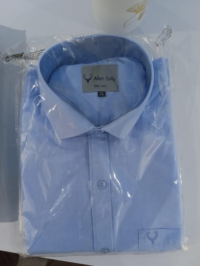 Men's Solid Cotton Formal Shirt (Pack of 1)