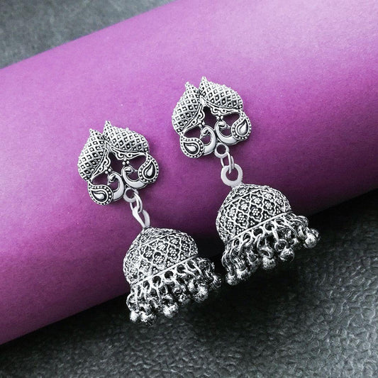 Glamorous Oxidized Earrings