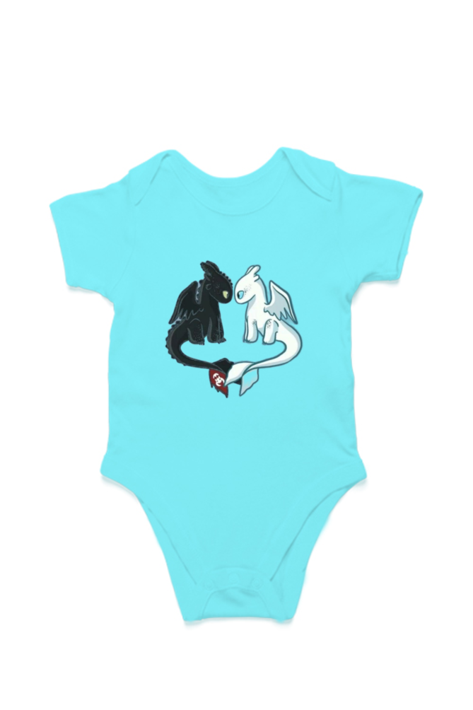 "Light Fury & Night Fury" Romper for Babies