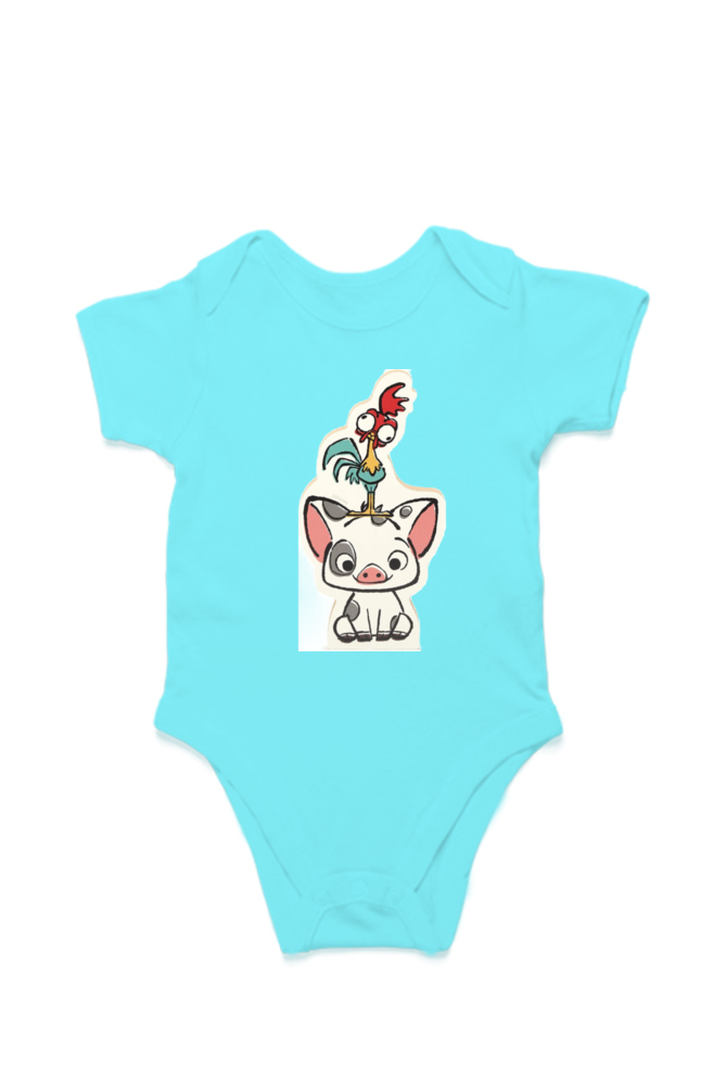 "Pua & Hei Hei" Romper for Babies