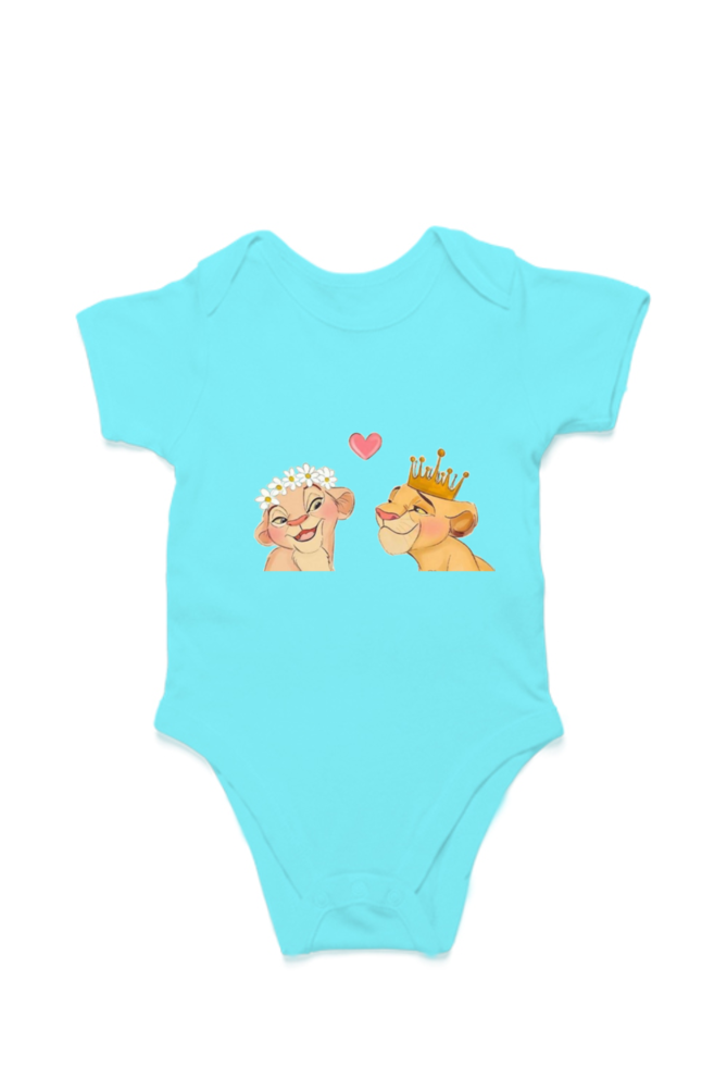 "Simba & Nala" Romper for Babies