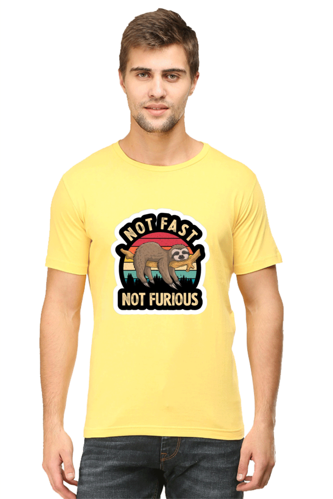 "Not Fast, Not Furious" Sloth T-Shirt