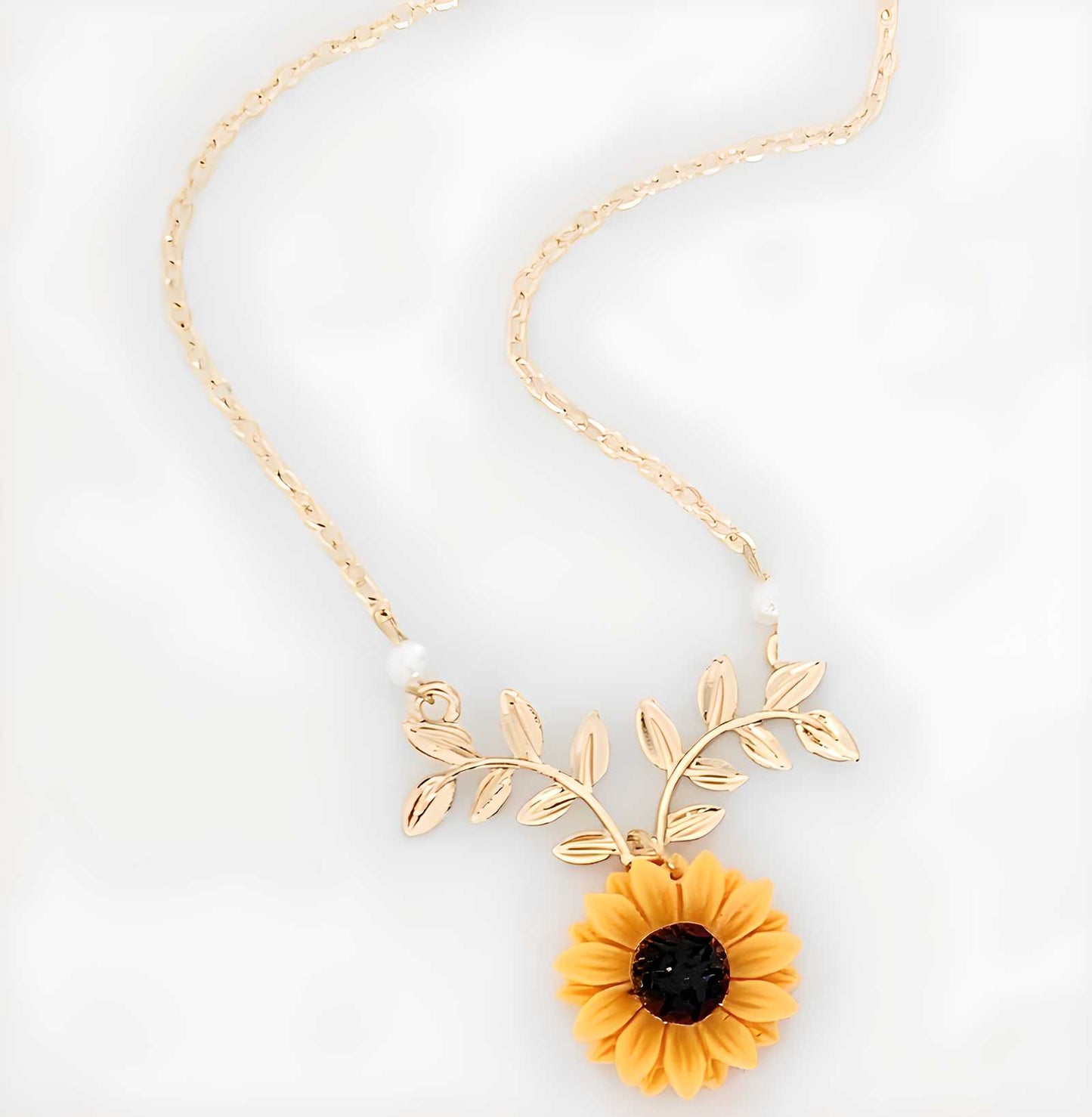 Sunflower Necklace For Women & Girls