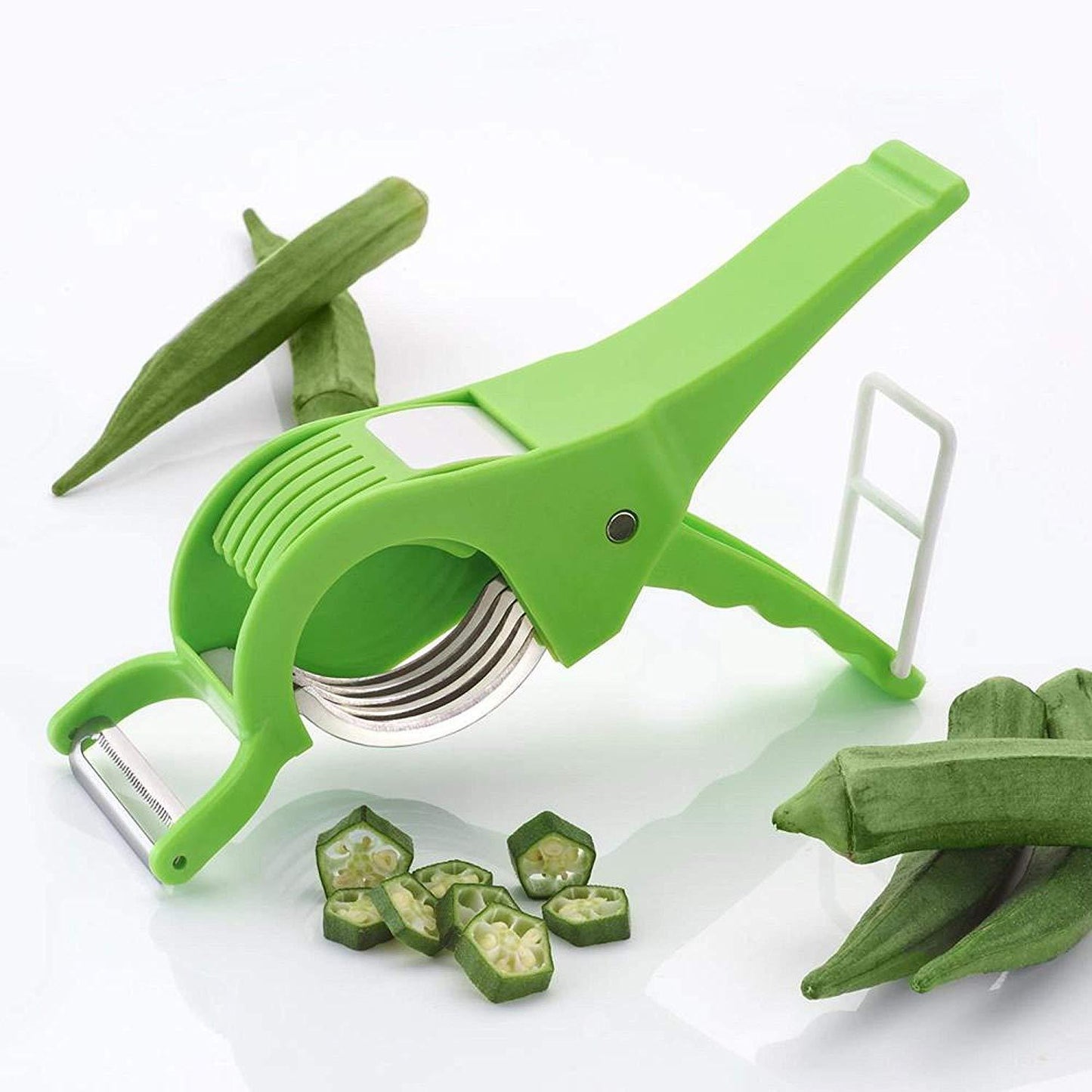 Plastic 2 in 1 Vegetable & Fruit Multi Cutter