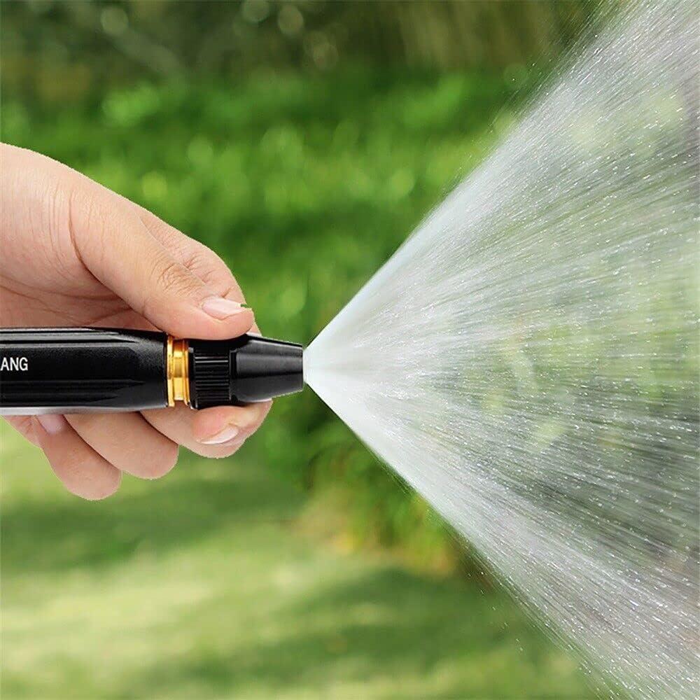 Portable High Pressure Washing Water Nozzle (Black)