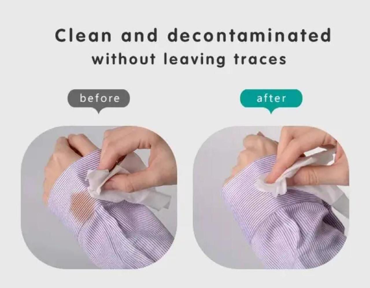 Clothing Stain Remover Wipes