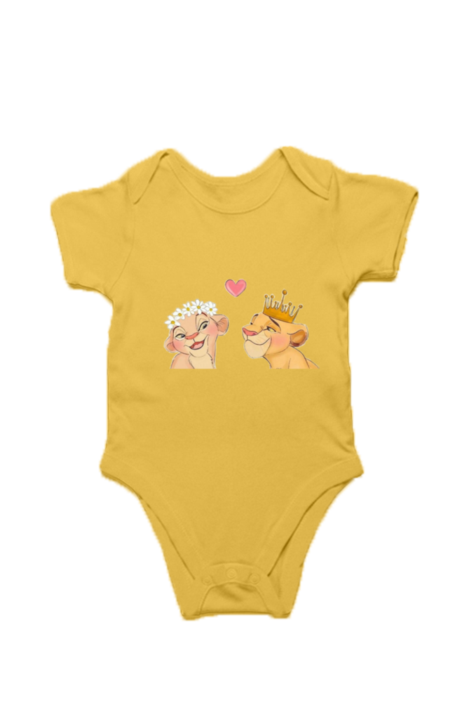 "Simba & Nala" Romper for Babies