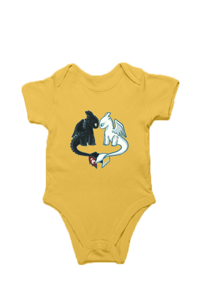 "Light Fury & Night Fury" Romper for Babies