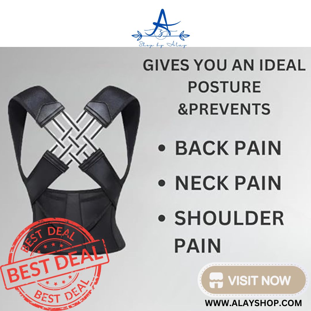 Adjustable Back Posture Corrector/ Slouching Relieve Pain Belt Women Men