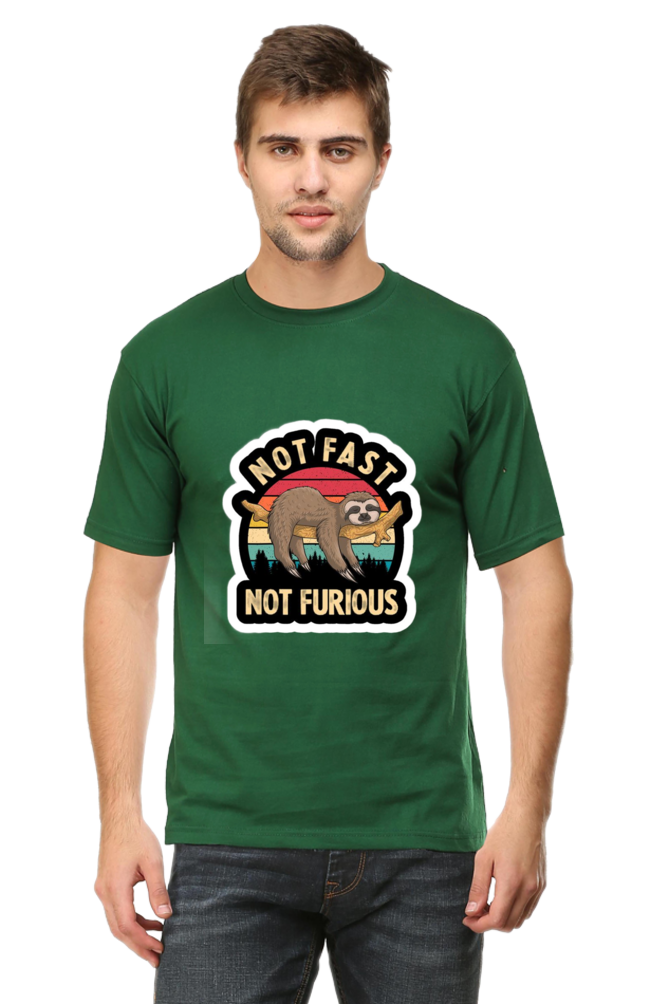 "Not Fast, Not Furious" Sloth T-Shirt