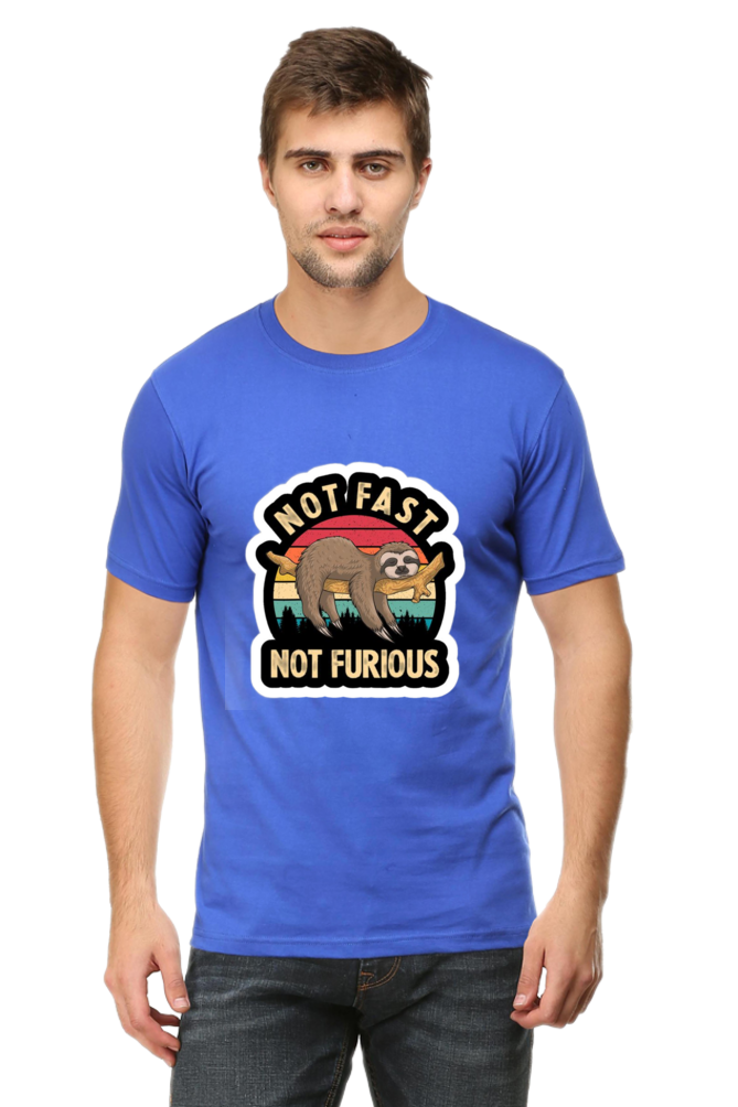 "Not Fast, Not Furious" Sloth T-Shirt